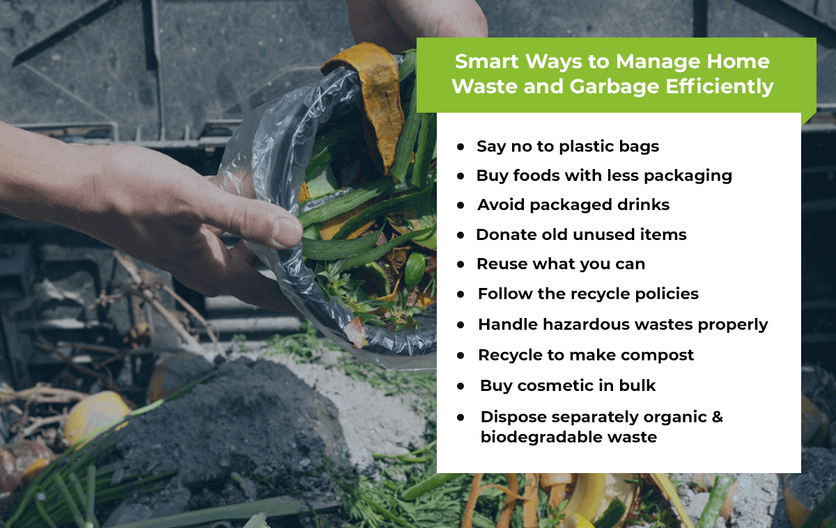 Smart Ways to Manage Home Waste and Garbage Efficiently - Mount Pirana