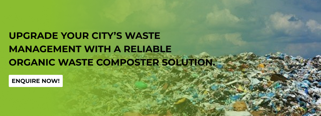 organic waste compost machine