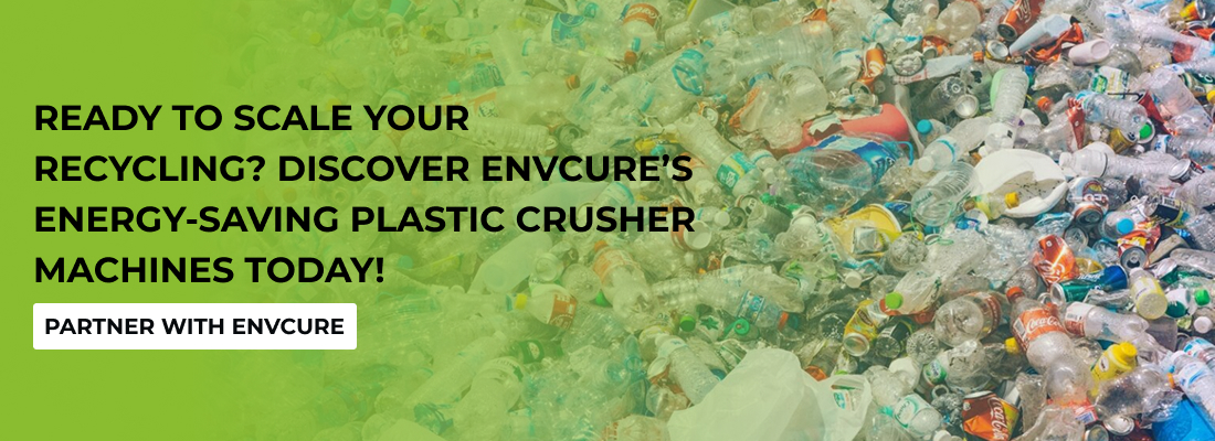 shredder for plastic waste
