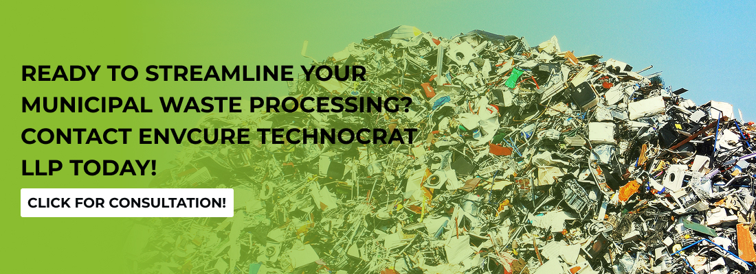 Trommel Screen waste separation