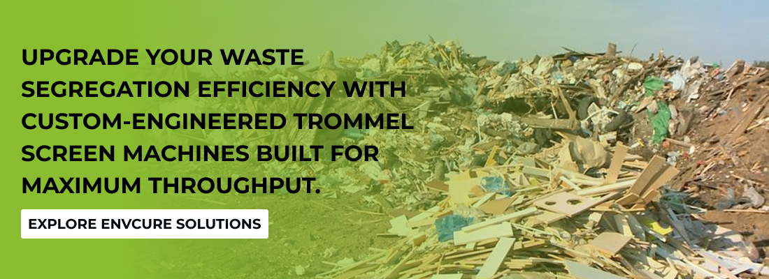 Trommel Screen waste separation