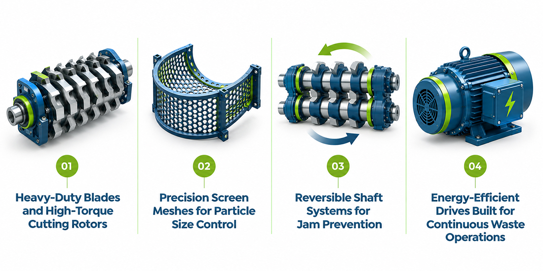  How RDF Waste Shredding Impacts Fuel Quality, Particle Size and Downstream Processing